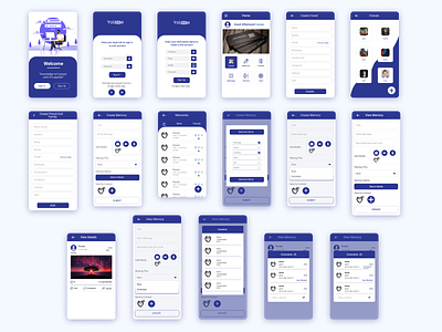 Social Media App app design social app ui social media social media app social media app ui design social media ui ux social media ux design ui desi ui ux