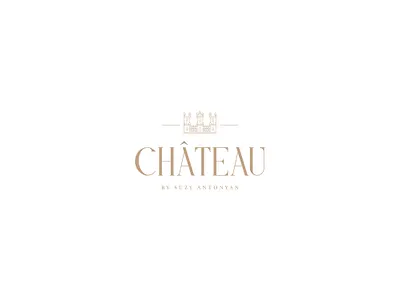 Chateau brand candle castle chateau clean expensive fire flame glamour identity jar label logo luxury mark packaging rich symbol tag vintage