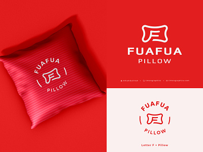 FuaFua Pillow Logo baby pillow consulting firm cryptocurrency education planning fuafua pillow logo furniture logo geometric gorilla pillow logo exploration minimal logo mockup negative space pillow branding pillow company logos pillow logo pillow logo concept pillow mockup printful rimongraphics sleeping logo square pillow mockup