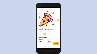 "Online food delivery mobile app" design figma ui ux