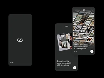 Unfold Onboarding 3d animation graphic design logo motion graphics ui