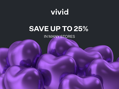 Vivid Mobile Bank - promotion for Valentine's Day banners branding communicative design design graphic design