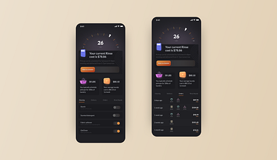 Rinse - customer experience [Concept] app design iot laundry mobile product design rinse ui ux