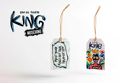 King by Moschino branding character design design diseño de personajes display empaque graphic design illustration logo