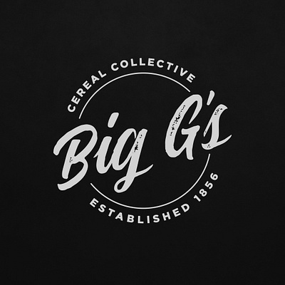 Big G's Cereal Collective branding cereal design graphic logo typography vector