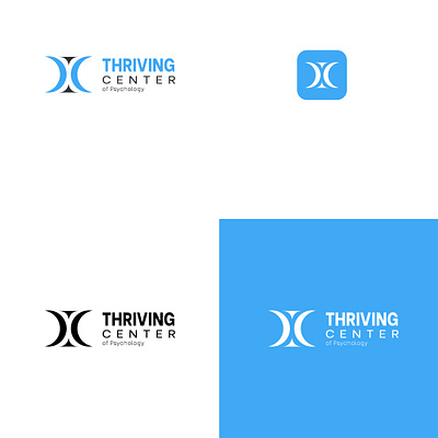 Thriving Center Logo branding logo logo design vector