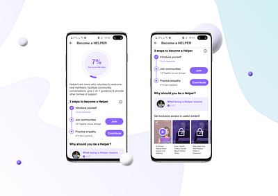 Strongether - emotional support community application app application application design branding design graphic design product product design ui ux