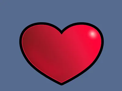 Heart heart icon illustration vector