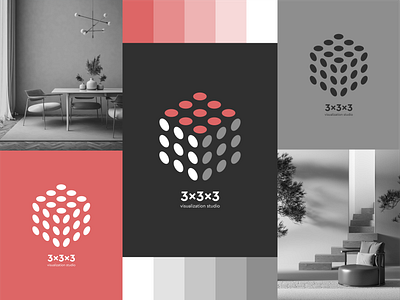 3D Visualization Studio Logo Concept 3d abstract brand identity brand logo branding branding guidelines cube design graphic design illustration isometric logo logo concept logo design logo inspiration minimalistic vector visual visual identity visualization