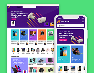 Ecommerce site design ui ux web design