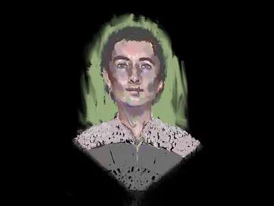 Portrait cg digital digital oil digital painting illustration photoshop portrait textures