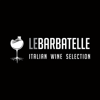 Le Barbatelle branding design logo wine