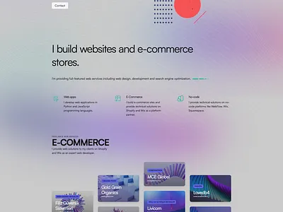 Webmeister developer portfolio nextjs portfolio tailwindcss web developer web development