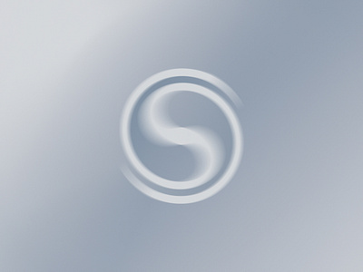 SYNCTEM brand branding design icon letter s logo logodesign logomark mark s s type sync system yinyang