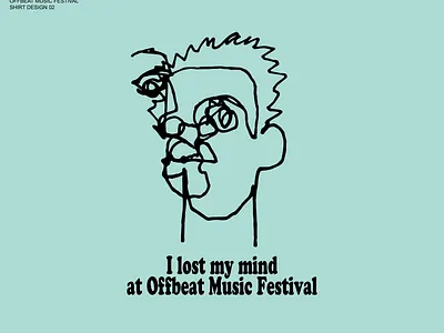 OffBeat Music Festival '21 Shirt Design 02 design hand drawn illustration merch offbeat music festival reno shirt tshirt