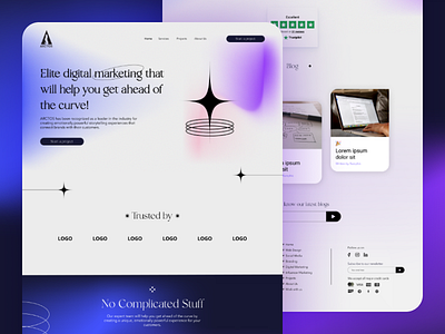 Arctos - WebSite Redesign branding design productdesign ui uidesign uidesigns ux ux ui uxdesign webdevelopment webflow