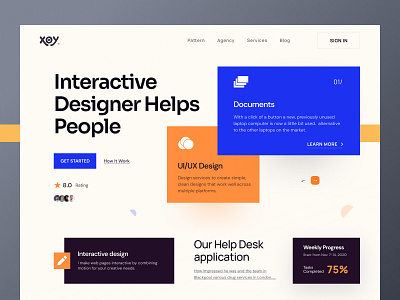 Interactive Website Header Design free ui resource header header landing page header ui hero section homepage interactive interactive designer landing page resource ui ui resource uihut web ui webdesign websitedesign