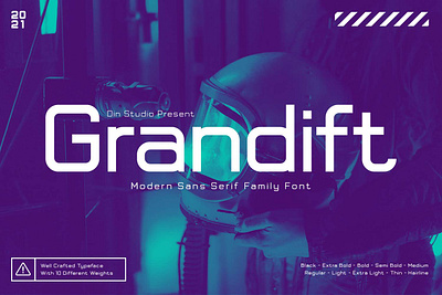 Grandift - Sans Serif Font branding design font fonts logo logo type typography