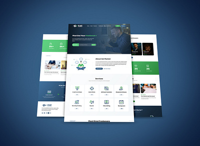 Zat Market design freelancers illustration minimal ui uidesign uiux user interface design تجربة المستخدم تصميم عمل حر مواقع واجهة المستخدم