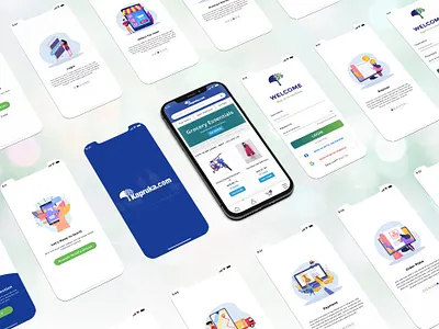 kapruka.com app branding design featured products illustration logo typography ui ux vector