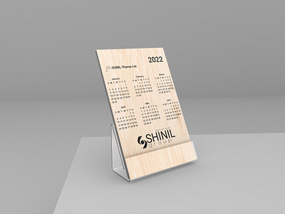 Wooden calendar branding calender design graphic design illustration