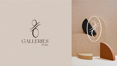 Gallery at 811 Brand Identity art gallery logo brand identity branding graphic design logo logo design minimal logo minimal style typography visual identity