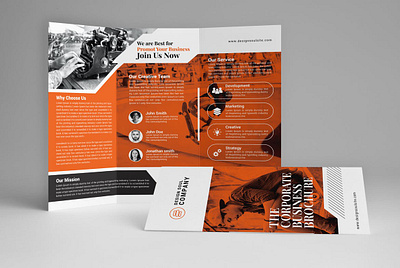 Trifold Brochure annual annual report catalog clean creative design fold fold catalog fresh illustration indesign information magazine multipurpose print printable purpose template trifold trifold brochure