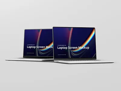 Laptop Mockup Pro abstract clean design device display laptop laptop pro mac macbook macbook pro mockup phone mockup presentation realistic simple theme ui ux web website