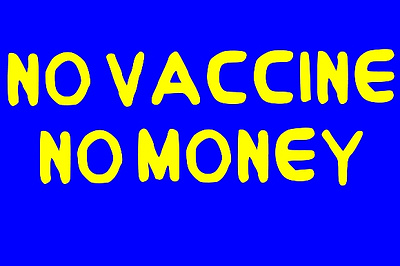 No vaccine no money font branding font graphic design illustration