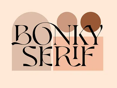 Bonky Serif Font calligraphy calligraphy font design display elegant elegant font font fonts lettering logo luxury font modern font modern fonts sans serif serif stylish ui ux web website
