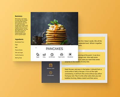 Daily UI Challenge #Day40 app design graphic design recipe ui ux