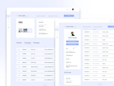 medicine/ health beauty clinic control pane covid design doctors health iot iot healthcare mobile app pandemic patient recipe setting tables therapist treatments ui ux website