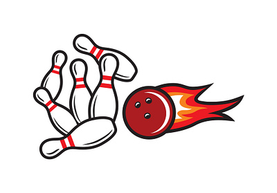 Bowling bowling fire pin