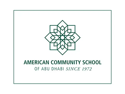 American Community School - Abu Dhabi 2d animation abu dhabi after effects animated logo animation logo animation logo intro lottie motion design motion graphics spashscreen