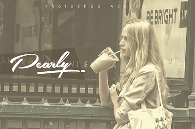 Pearly - Free Photoshop Action image