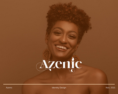 Brand Identity Design - Azenic branding design graphic design logo package pattern printing