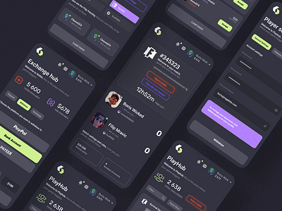 Responsive screens | Esports wager platform app application design esports games gaming modern ragebite responsive screens ui ux