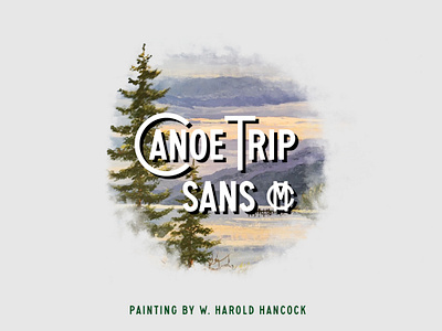 Canoe Trip Sans - Font adventure antique badge badges classic design font nature old outdoors simple type vintage