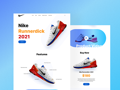 Shoe landing page design concept. 2021 design colourful design creative design inspiration minimal new website nike website nike website design shoe shoe concept shoe design inspiration shoe landing page shoe selling shoe ui design shoe website shoe website design ui ux design website design