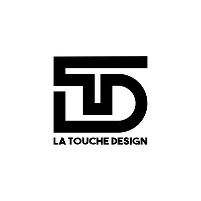 Brand Logo for the society LA TOUCHE DESIGN branding design icon illustration logo typography