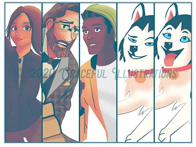 The Thrilling Adventures of Rosa Stone 3d adventure bible character design children design digital art graceful illustrations illustration kids pet vector wacom young adults