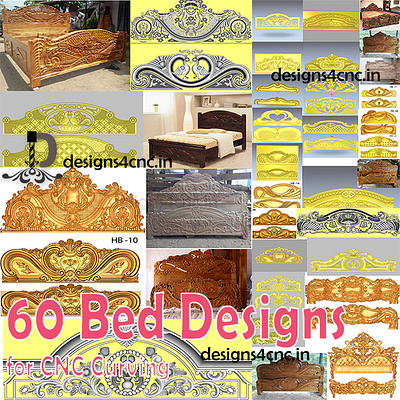 New 60 CNC Bed Design Collection 3d artcam cnc design door graphic design laser stl