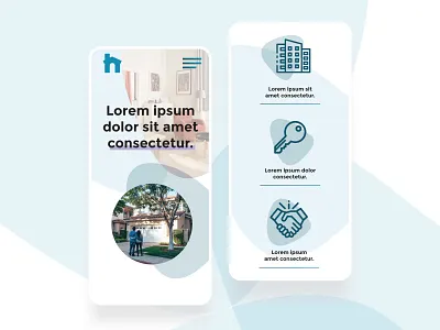 Housflow Properties Website branding design development mobile property ui ux web website