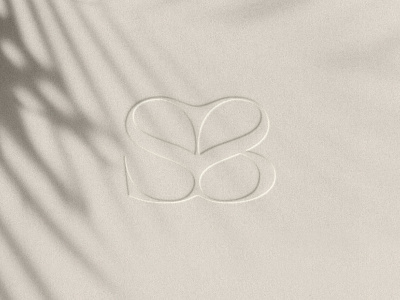 SB Monogram beauty brand branding cosmetics design designer edgy elegant fashion identity logo luxury minimalism modern monogram natural sb sophisticated subtle wordmark