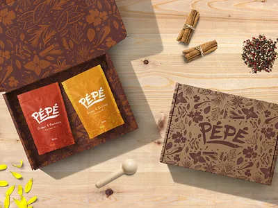Pepe - Enhancing Taste affinity designer affinity serif brand design brand mark branding branding agency chilli design illustration logo logo design packaging design pattern design pepper spice brand