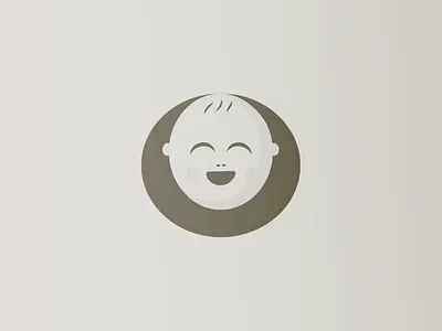 Baby spa | Logomark baby babyspa branding chill concept cute float floating forsale happy illustrator logo negative round simple spa space swim symbol water