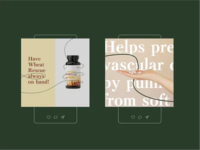 Social Media advertising beauty branding clinic graphic design inspiration lab media social social media supplement ui