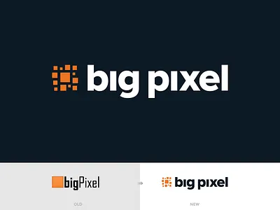 Big Pixel Rebrand branding graphic design logo
