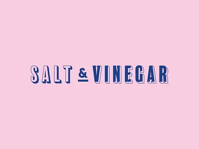 Salt & Vinegar | Brand Identity branding logo