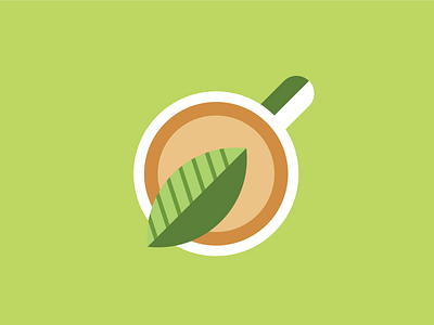 IQ Bar: Matcha Tea colorful design flat food icon icons illustration matcha packaging simple tea vector